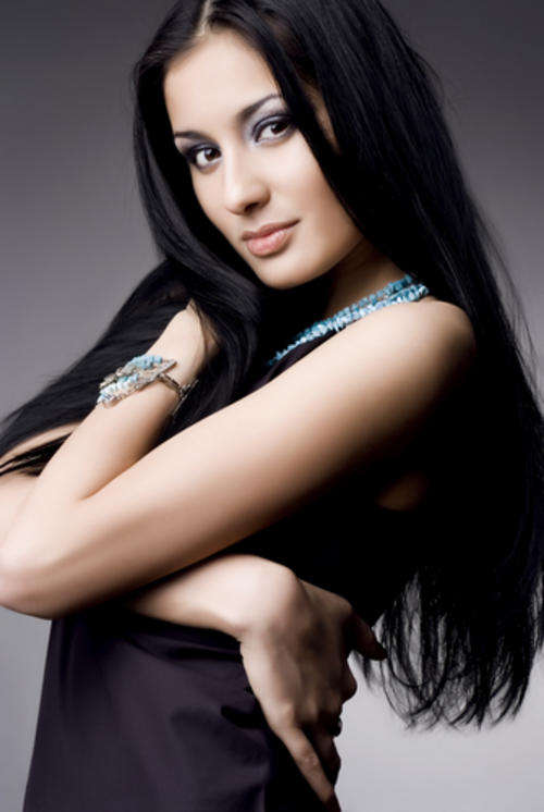 affordable! silky clip in extension 8 pieces 45/18inch high tempreture hair ~straight~ black colour