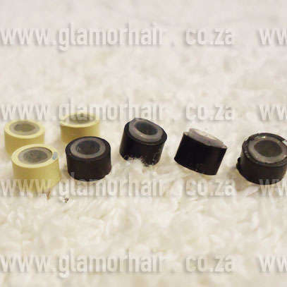 Silicone lined Micro rings  for strand by strand hair extension