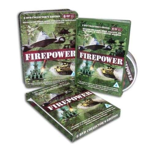 FIREPOWER 8DVD TIN SET COLLECTORS EDITION