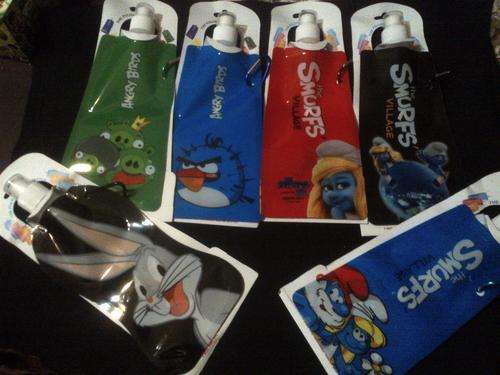 FOLDABLE CARTOON WATER BOTTLES