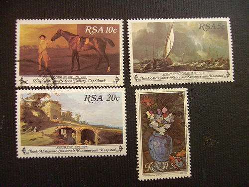 R.S.A. - 1980 - 4 STAMPS