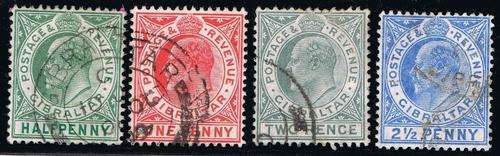 Gibraltar - SG 66/67/68/69 Used as per Scan