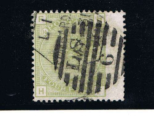 Great Britain 4d Used Plate 16