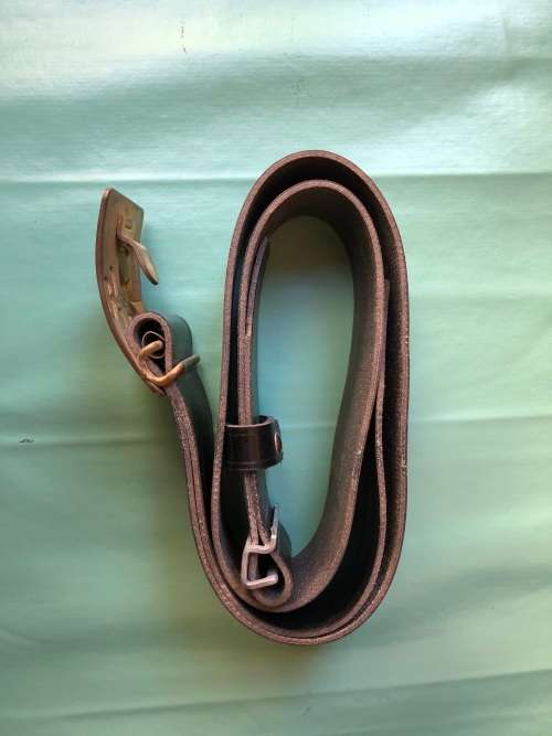 Russian Naval Brass Buckle and Belt