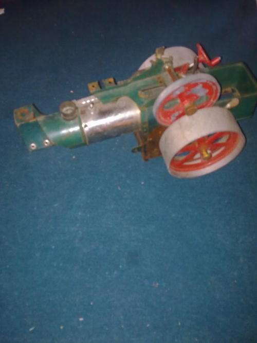 Spares out of tin & alliminium steam engine