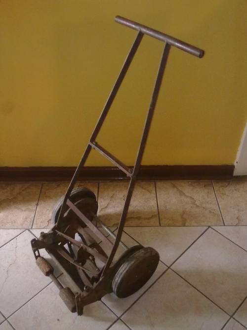 Vey old lawn mower