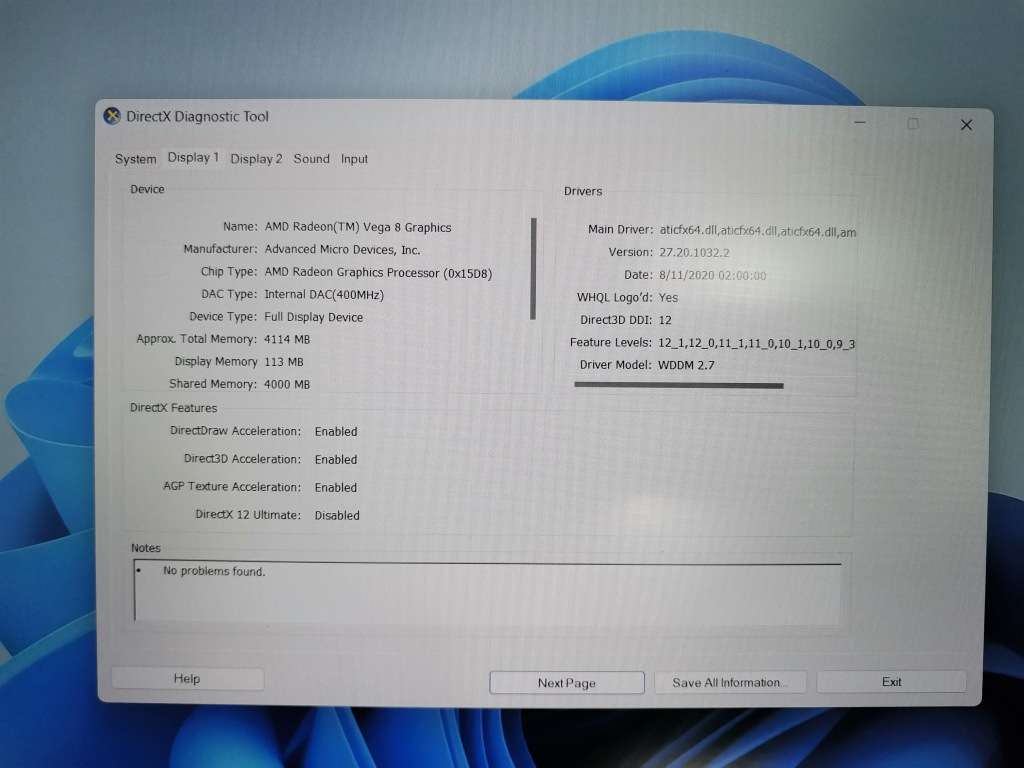 Asus Tuf 1F Laptop FD505D RYZEN5 8GB Memory + 512GB NVME