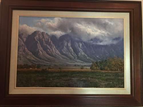 Casey vd Leek Oil Painting