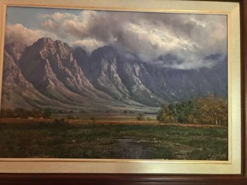 Casey vd Leek Oil Painting