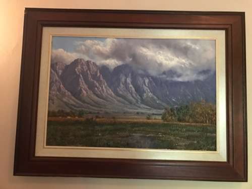 Casey vd Leek Oil Painting