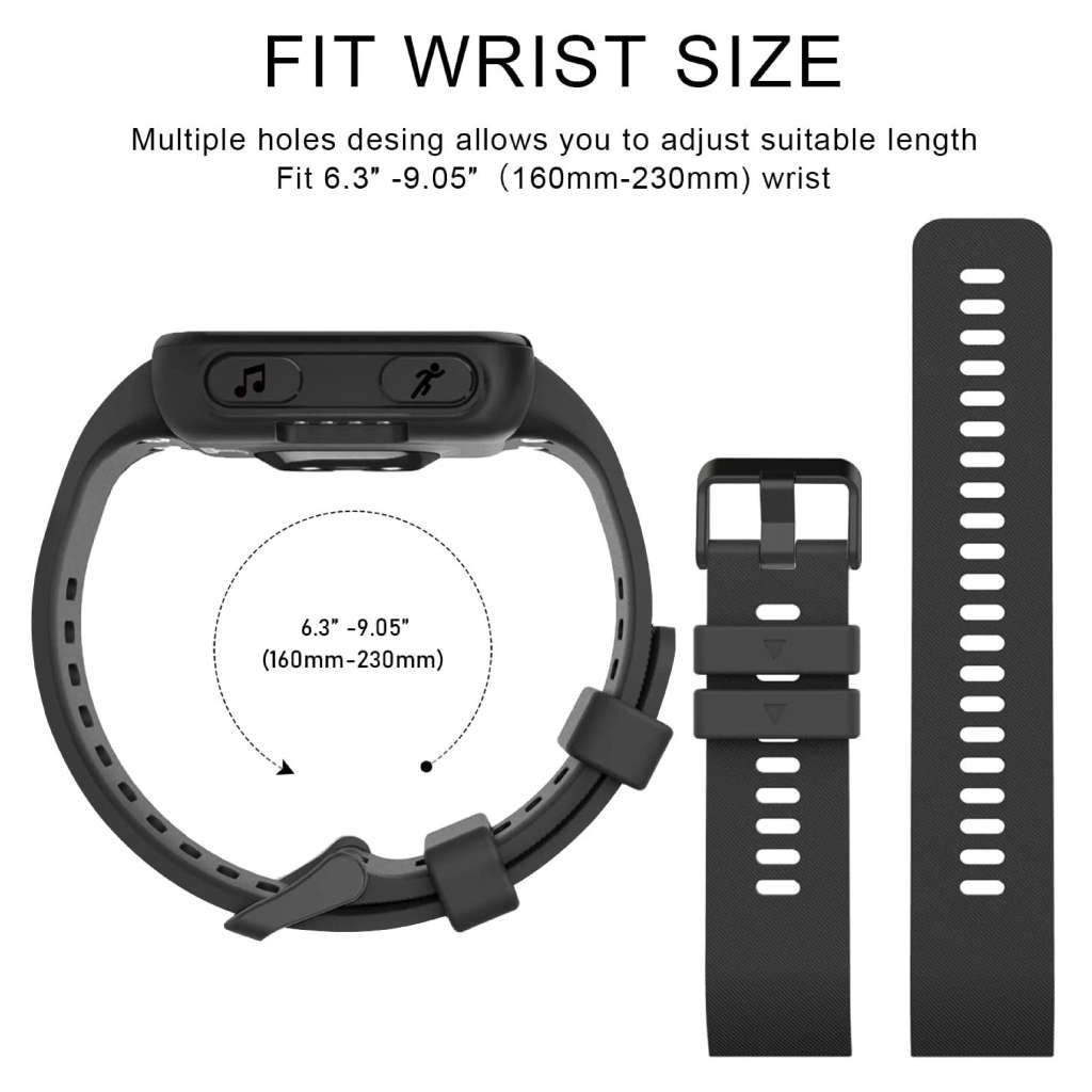 Watch Strap for Garmin Forerunner 35 - Black