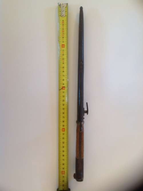 WW1 German Sawback Bayonet & Scabbard - Made by E&F Horster Solingen