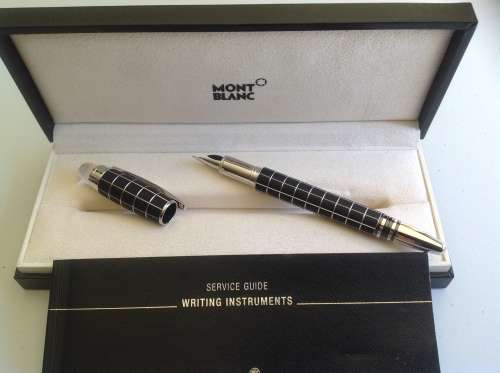 Mont Blanc Starwalker Metal Rubber Fountain Pen - Never used