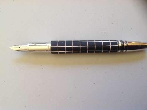 Mont Blanc Starwalker Metal Rubber Fountain Pen - Never used