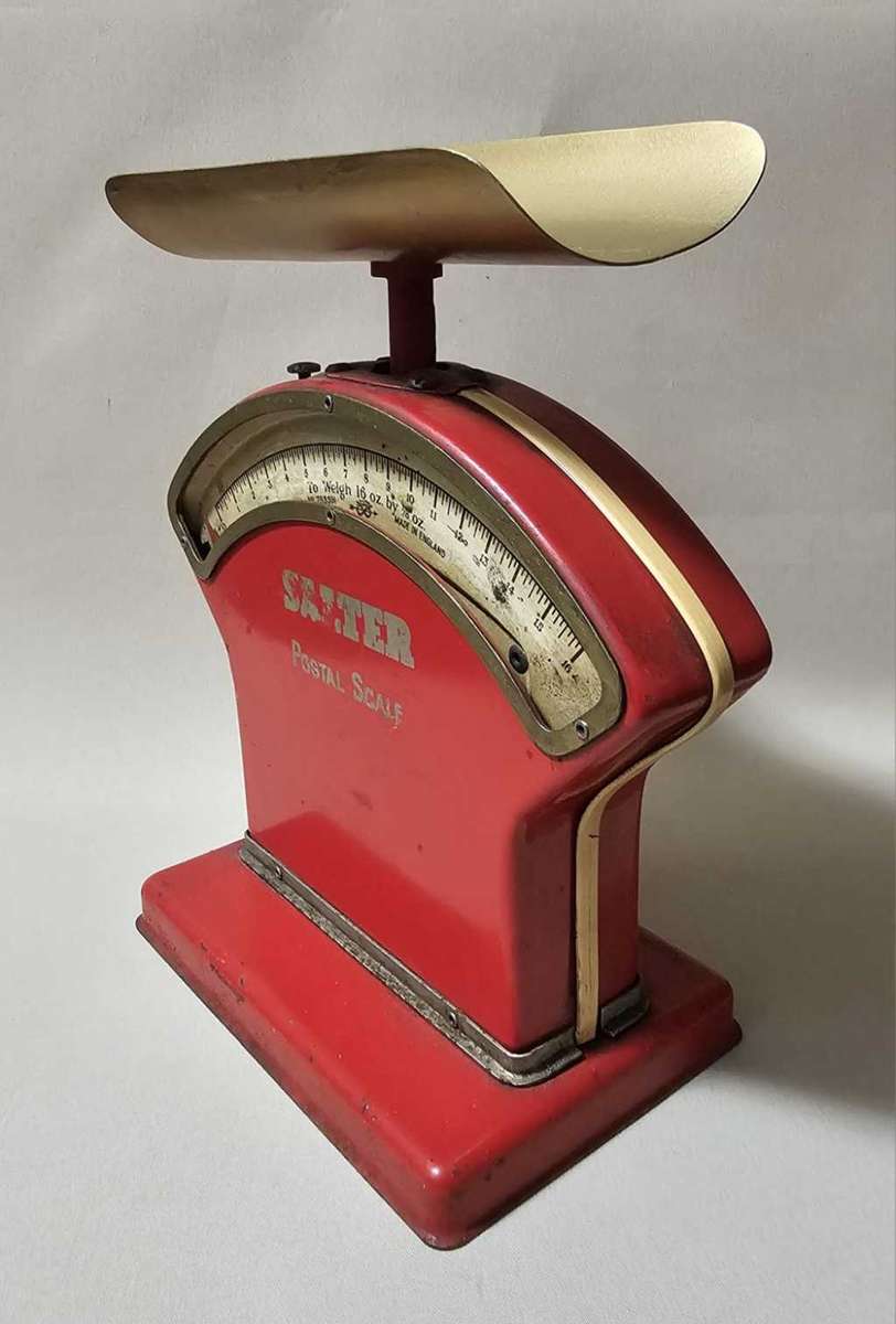 Vintage Post Office Letter SALTER Scale - BEAUTIFUL