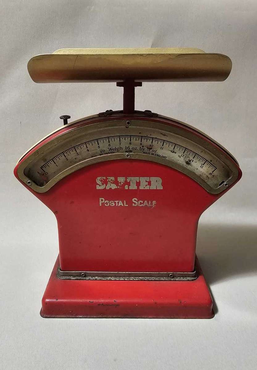 Vintage Post Office Letter SALTER Scale - BEAUTIFUL