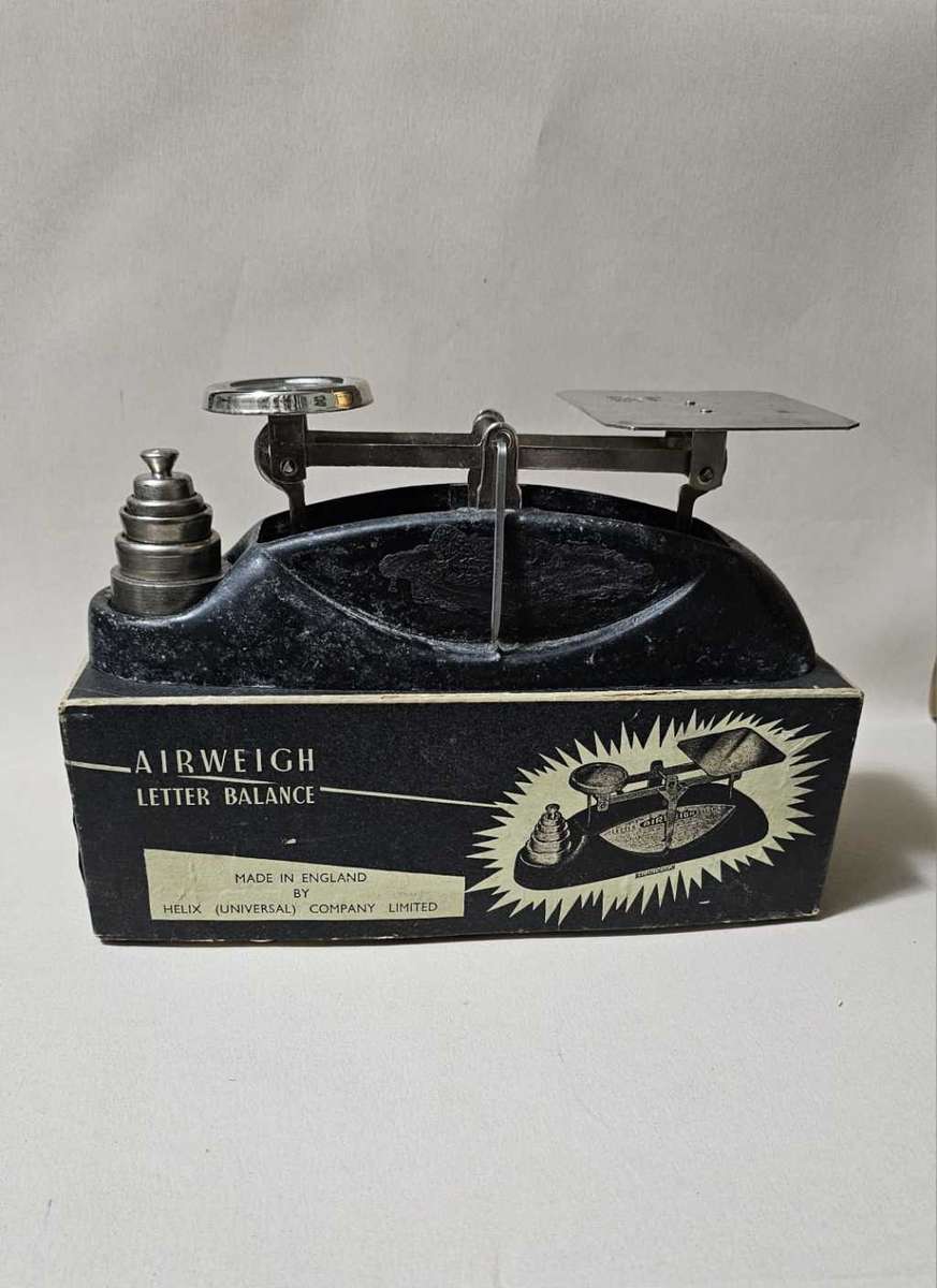 Vintage Airweight Letter Scale in Original Box
