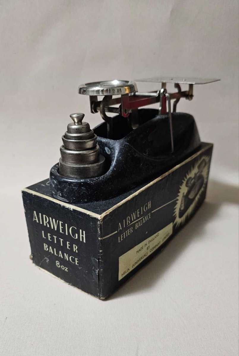 Vintage Airweight Letter Scale in Original Box