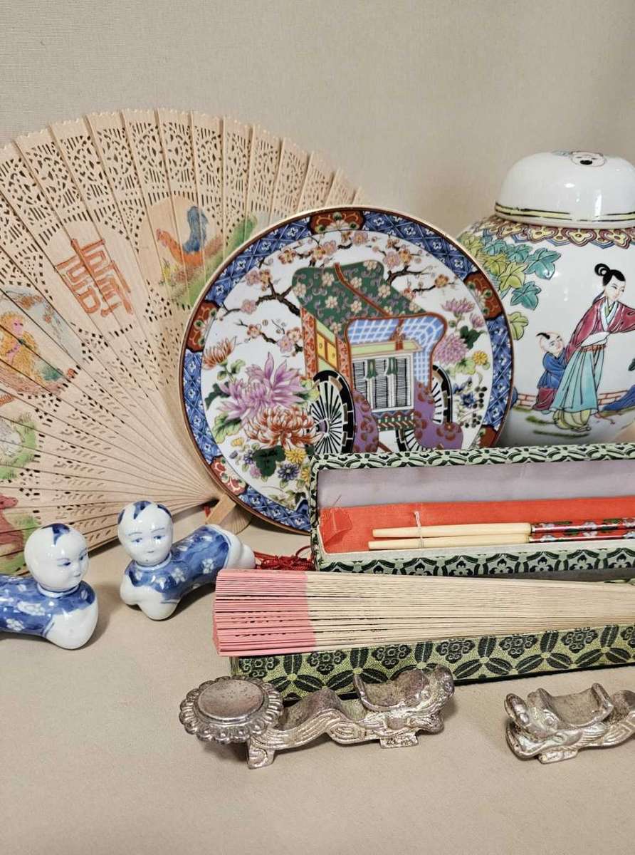 Vintage Chinese Collection Lot - BEAUTIFUL RARE ITEMS