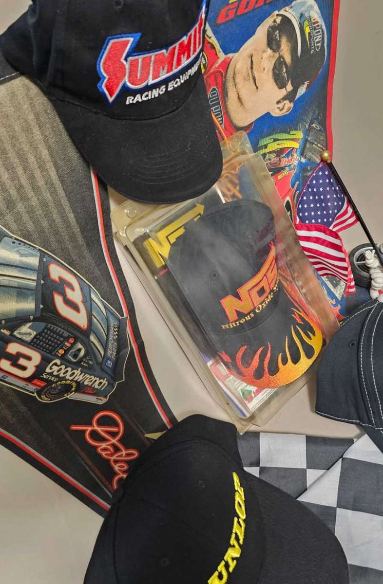 NASCAR Collectibles & Hats - GREAT ITEMS