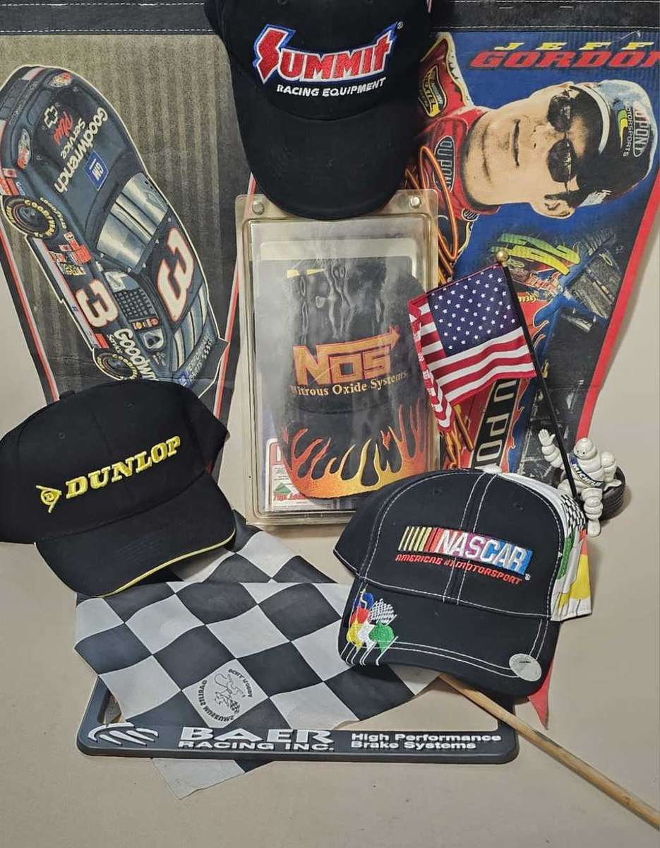 NASCAR Collectibles & Hats - GREAT ITEMS