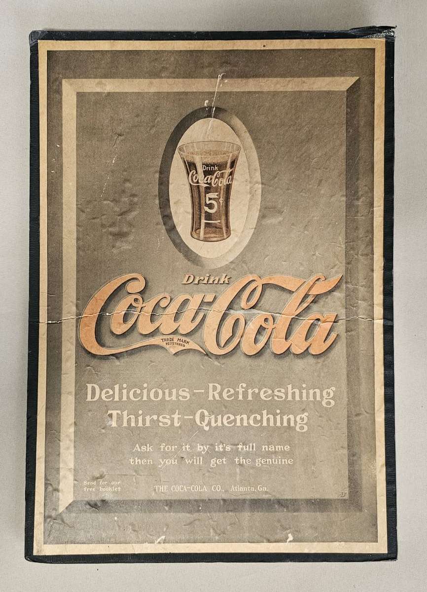 Vintage Coca Cola Original Advertisement from the 1910`s, 1940`s & 1950`s - BEAUTIFUL