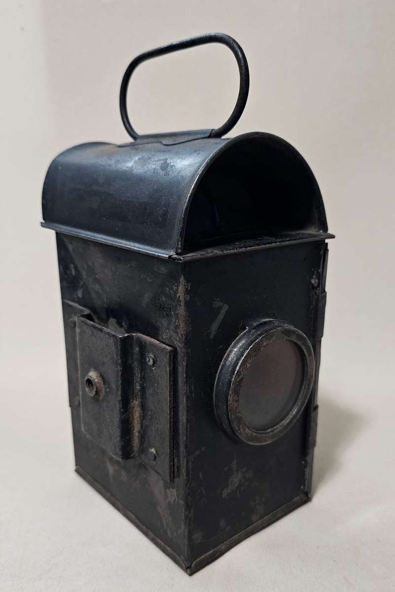Vintage 1842 WWII Railway Lantern No. 9 SNLW Ltd - BEAUTIFUL