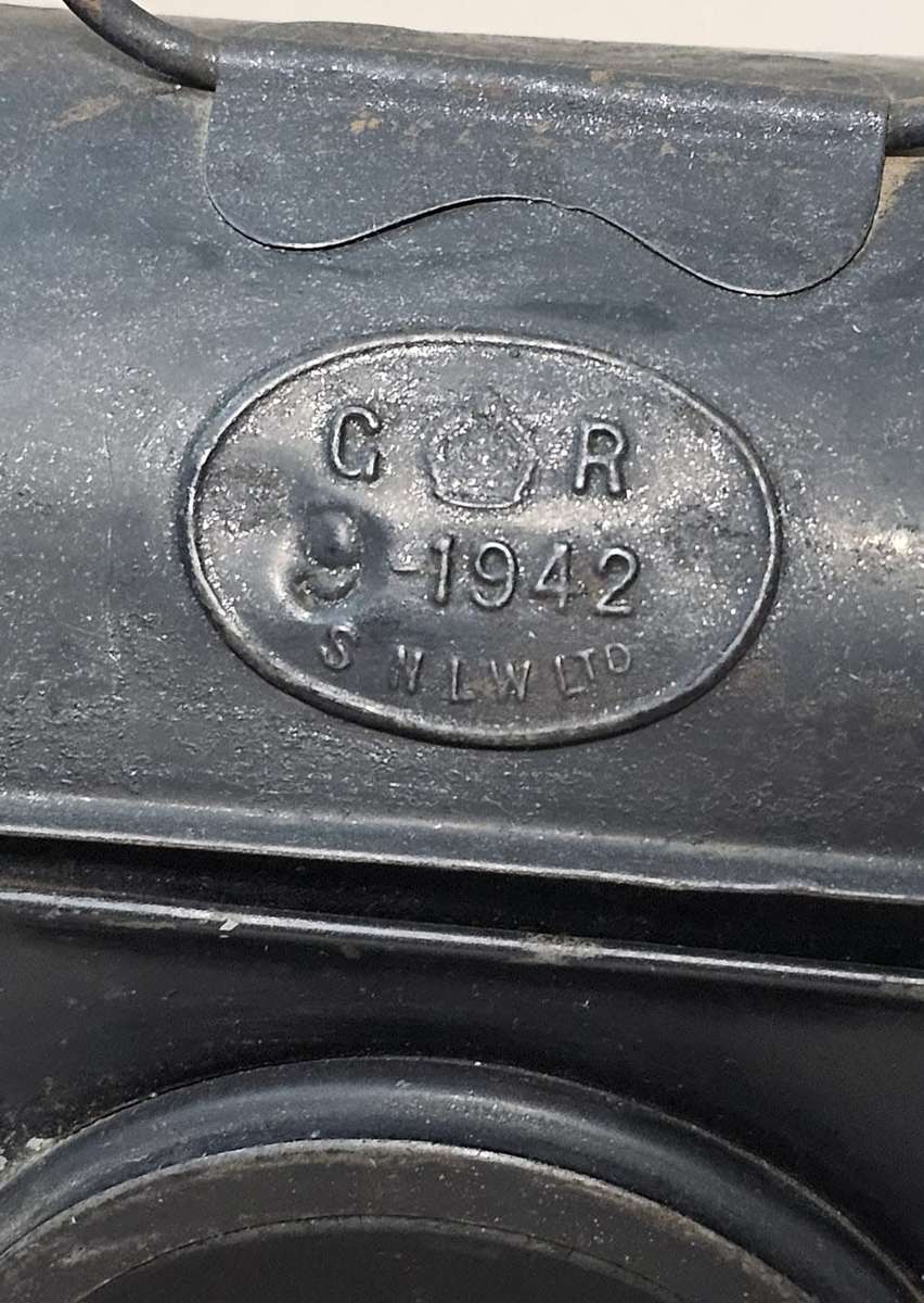 Vintage 1842 WWII Railway Lantern No. 9 SNLW Ltd - BEAUTIFUL