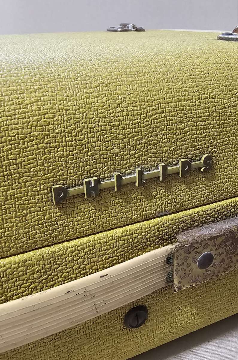 Vintage Phillips 1950`s Portable Record Player - BEAUTIFUL ITEM