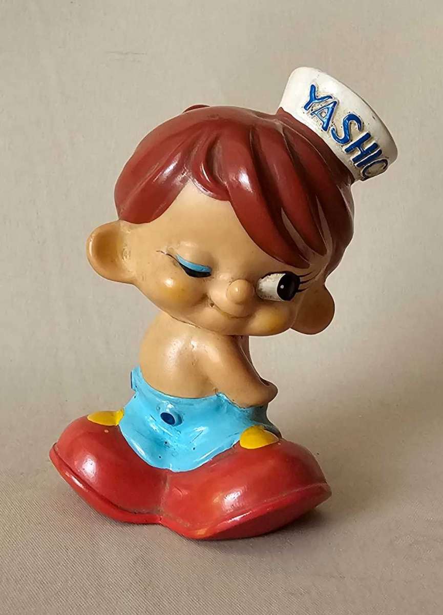 Vintage Yashica Camara Sailor Boy Figurine - VERY COLLECTIBLE