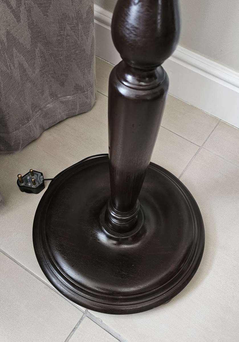 Vintage Wooden Standing Lamp - BEAUTIFUL CONDITION