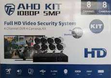 8 Channel AHD security cameras