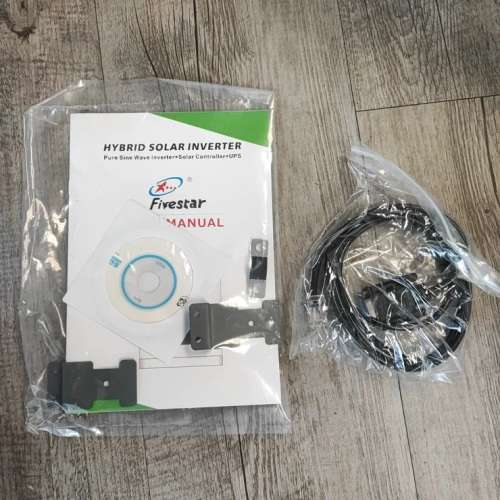 Hybrid Inverter 24V 3.5KVa / 3000 W MPPT Fivestar.