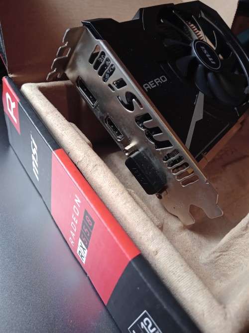 MSI  Radeon rx550 4GB GDDR5