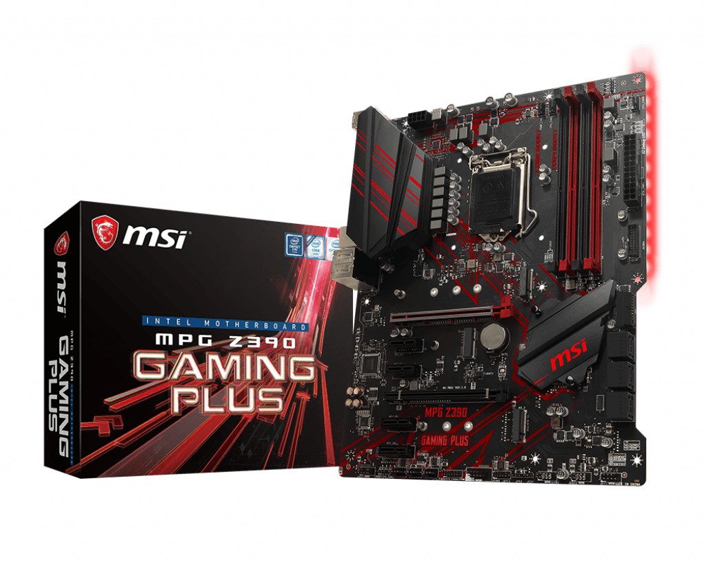 MSI Z390 GAMING PLUS MOTHERBOARD