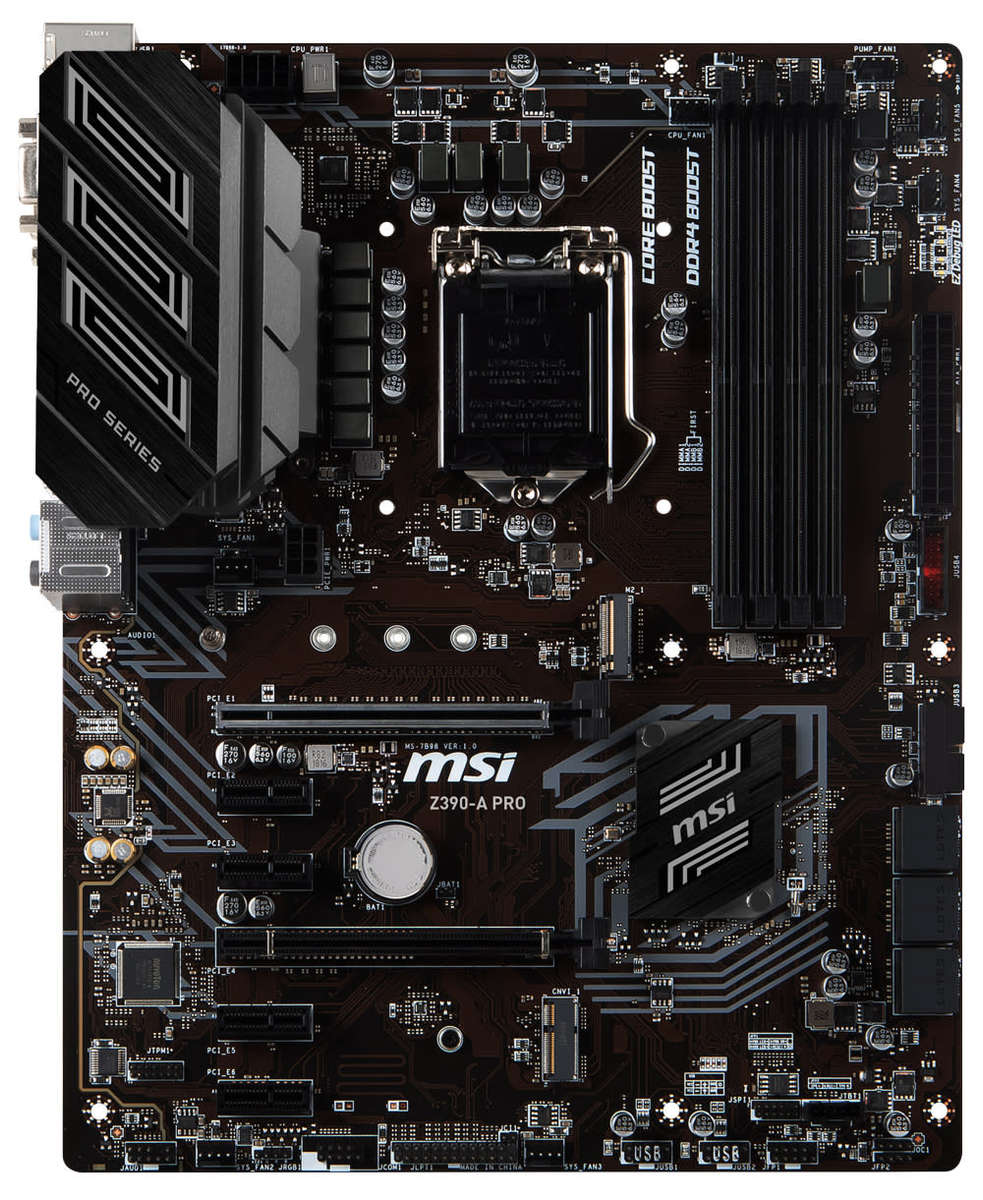 MSI Z390-A PRO MOTHERBOARD
