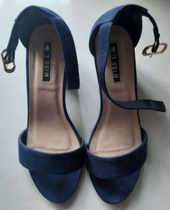Pair Blue size 4 shoes