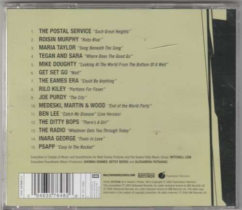 Grey`s anatomy original soundtrack