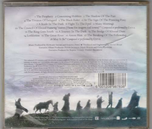 Lord of the rings: The fellowship of the ring - Soundtrack