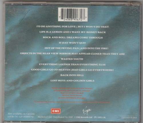 Meartloaf - Bat out of Hell 2