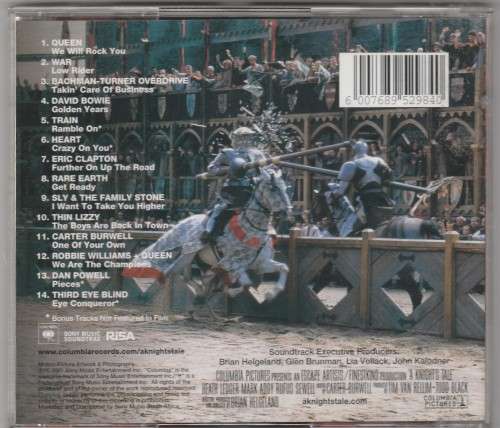 A Knight`s taleSoundtrack