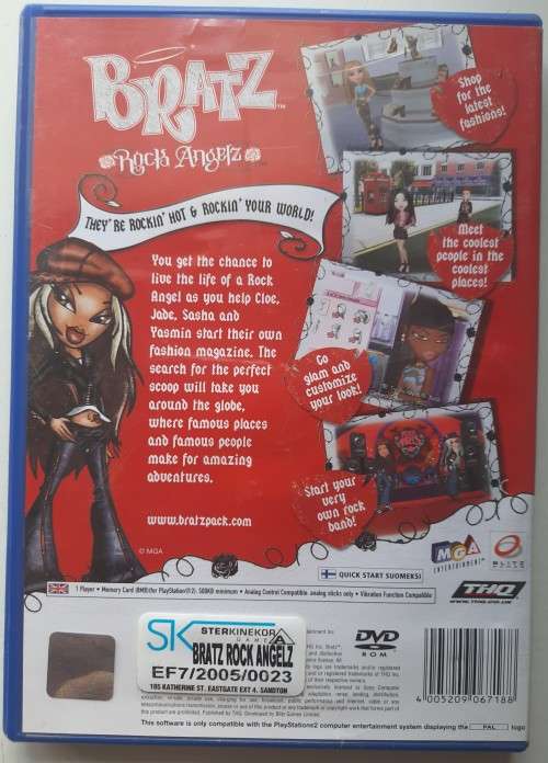 Bratz-  Rock angelz (Ps2)