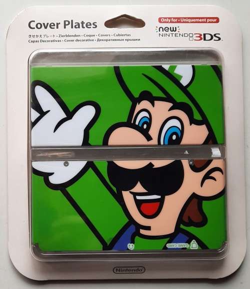 Nintendo 3DS cover plates - Luigi (sealed)