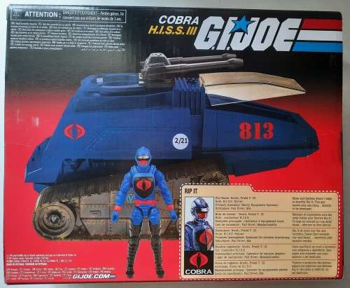 G.I. Joe Retro Collection Cobra H.I.S.S. III Toy Vehicle