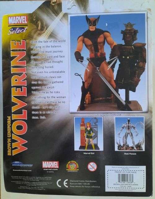 Marvel select Brown uniform Wolverine (2015)