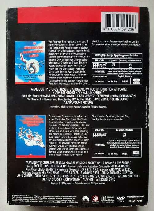 Airplane 1&2 boxset
