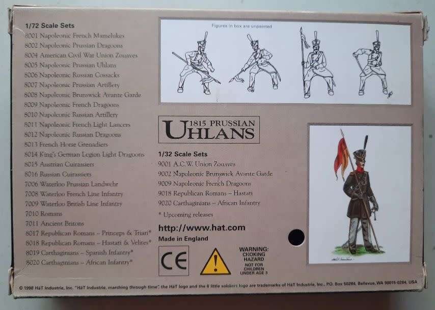 1815 Prussian Uhlans #8005 (1998)