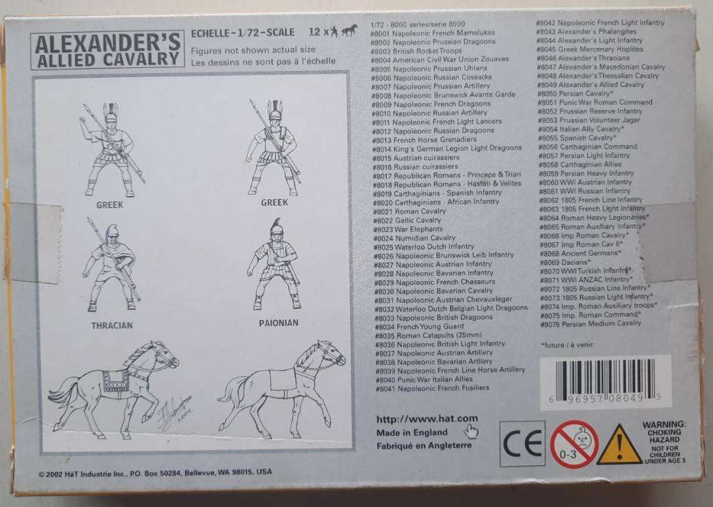 Alexander`s allied cavalry