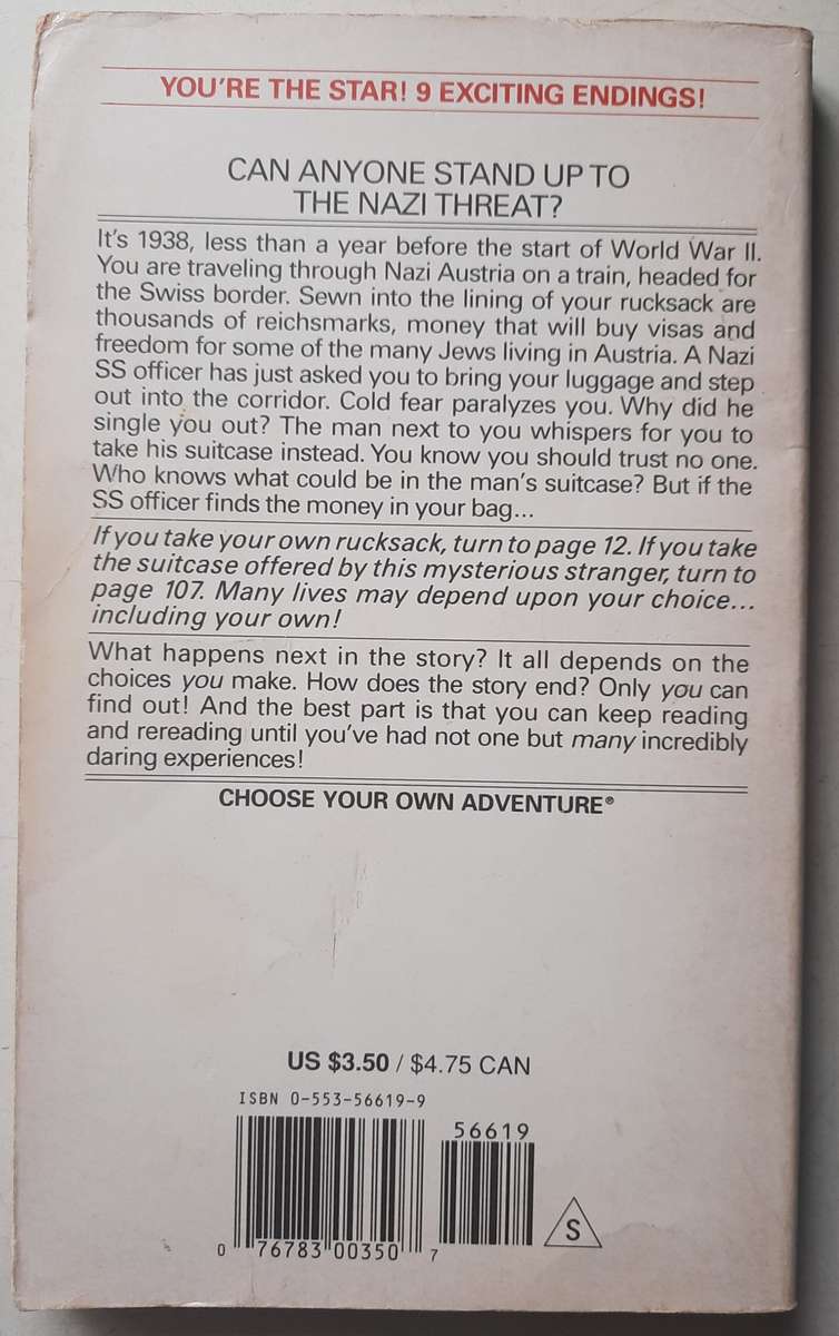 Choose your own adventure #163 Shadow of the swartika