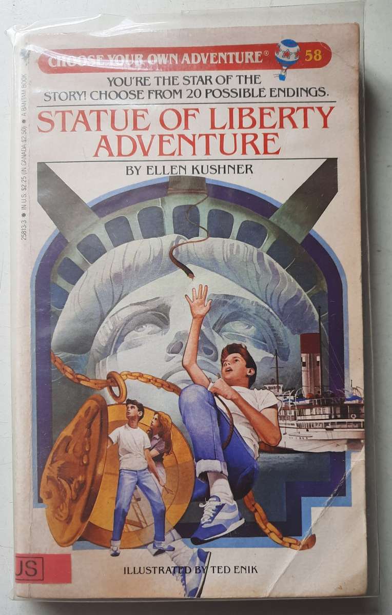 Choose your own adventure #58 Statue of Liberty adventure